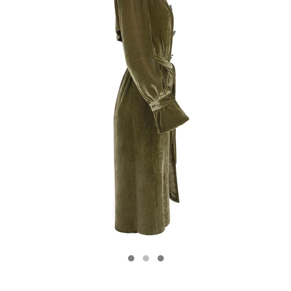 Yona new york trench coat velvet - Picture 3 of 15